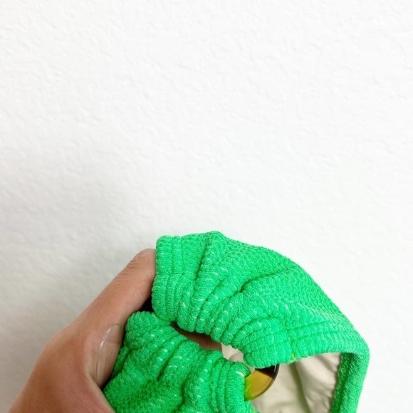 PILYQ KIWI REEF RING SIDE HALTER SIDE D OR 14-16 BIKINI TOP ONLY BRAND NEW - Picture 6 of 10